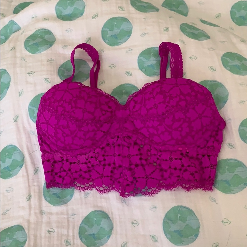 Sexy Victoria’s Secret Bomber Bralette with lift.